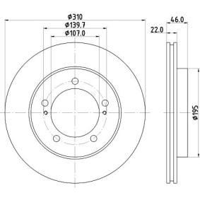 Bremsscheibe MDC1301 von MINTEX günstig für 56,78 € online kaufen