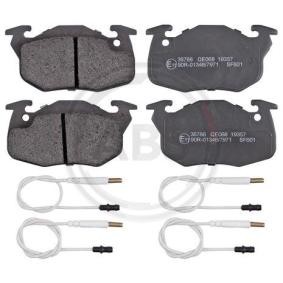Acquista Kit pastiglie freni da A.B.S. 36766 a buon mercato per soli 18,40 €