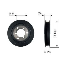 Riemenscheibe, Kurbelwelle TVD1125 von GATES günstig für 75,73 € online kaufen