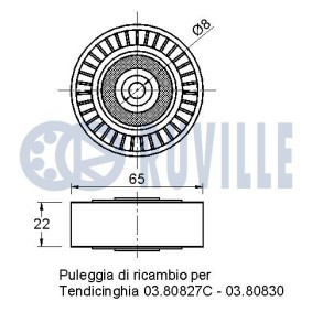 Radlagersatz 5575 von RUVILLE günstig für 41,55 € online kaufen