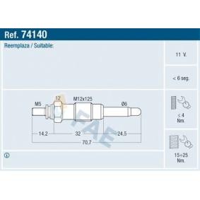 Glühkerze 74140 von FAE günstig für 12,87 € online kaufen