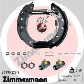 Bremsensatz, Trommelbremse 20990.129.9 von ZIMMERMANN günstig für 99,28 € online kaufen