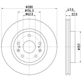Bremsscheibe MDC2611 von MINTEX günstig für 50,32 € online kaufen