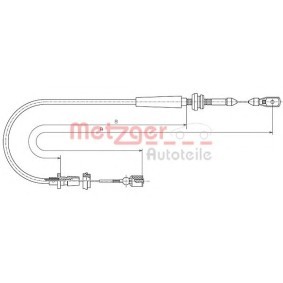 Acquista Cavo acceleratore da METZGER 10.1013 a buon mercato per soli 19,63 €