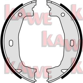Bremsbackensatz, Feststellbremse 08100 von KAWE günstig für 32,21 € online kaufen