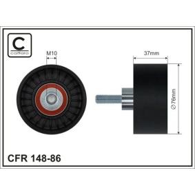 Umlenk- / Führungsrolle, Keilrippenriemen 148-86 von CAFFARO günstig für 16,20 € online kaufen