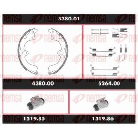 Acquista Kit freno, Freno a tamburo da REMSA 3380.01 a buon mercato per soli 92,06 €