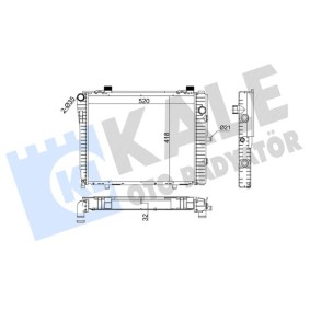 Kühler, Motorkühlung 370300 von KALE OTO RADYATOR günstig für 181,89 € online kaufen