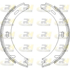 Bremsbackensatz, Feststellbremse 4093.01 von ROADHOUSE günstig für 16,87 € online kaufen