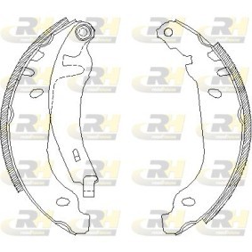 Bremsbackensatz 4506.01 von ROADHOUSE günstig für 17,36 € online kaufen