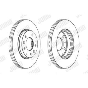 Bremsscheibe 562446JC von JURID günstig für 37,23 € online kaufen
