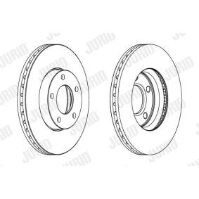 Bremsscheibe 563028JC von JURID günstig für 34,91 € online kaufen