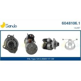 Köp Startmotor av SANDO 6010434.1 till det låga priset 2980,98 kr