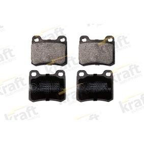 Acquista Kit pastiglie freni da KRAFT 6011000 a buon mercato per soli 11,64 €