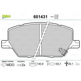 Bremsbeläge 601431 von VALEO günstig für 7,12 € online kaufen