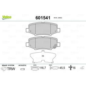 Bremsbeläge 601541 von VALEO günstig für 49,33 € online kaufen