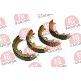 Compre Jogo de maxilas de travão, travão de estacionamento da SAKURA 602-00-3726 a um preço baixo por 30,88 €
