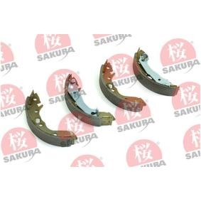 Bremsbacken des Herstellers SAKURA - Originalware Artikelnummer: 602-05-4625