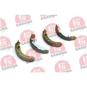 Bremsbacken des Herstellers SAKURA - Originalware Artikelnummer: 602-10-4037
