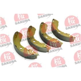 Bremsbacken des Herstellers SAKURA - Originalware Artikelnummer: 602-80-7070