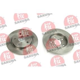 Bremsscheiben des Herstellers SAKURA - Originalware Artikelnummer: 605-20-3717