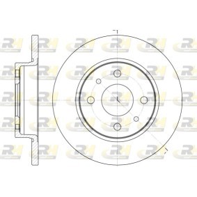 Bremsscheibe für LADA von ROADHOUSE