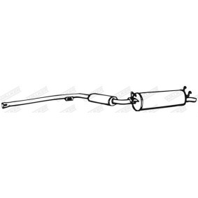 Comprar Silenciador trasero de WALKER 01854 a bajo precio de 120,55 €