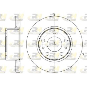 Bremsscheibe 61007.00 von ROADHOUSE günstig für 53,65 € online kaufen