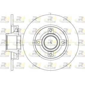 Bremsscheibe für CITROËN von ROADHOUSE