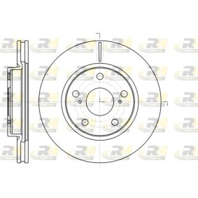 Bremsscheibe für TOYOTA von ROADHOUSE