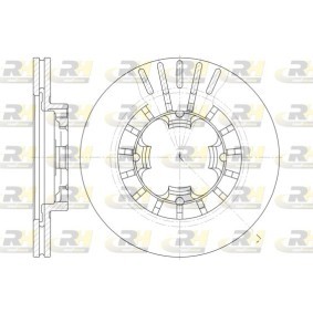 Bremsscheibe 61108.10 von ROADHOUSE günstig für 27,21 € online kaufen