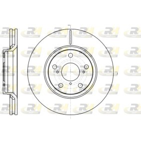 Bremsscheibe für TOYOTA von ROADHOUSE