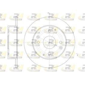 Bremsscheibe 61156.00 von ROADHOUSE günstig für 30,20 € online kaufen