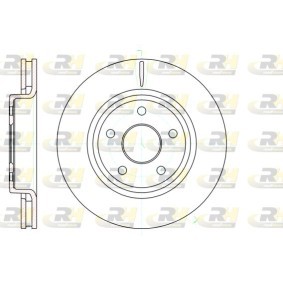 Compre Disco de travão da ROADHOUSE 61210.10 a um preço baixo por 77,90 €