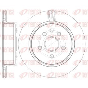 Bremsscheibe 61255 10 von KAWE günstig für 58,61 € online kaufen