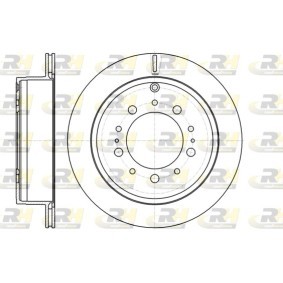 Bremsscheibe 61257.10 von ROADHOUSE günstig für 68,09 € online kaufen