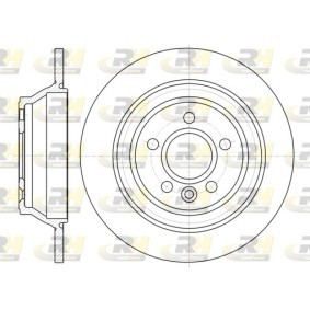 Bremsscheibe 61265.00 von ROADHOUSE günstig für 49,40 € online kaufen