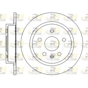 Bremsscheibe für OPEL von ROADHOUSE