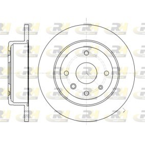 Bremsscheibe 61321.00 von ROADHOUSE günstig für 58,77 € online kaufen