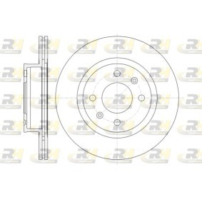 Bremsscheibe 61365.10 von ROADHOUSE günstig für 63,44 € online kaufen
