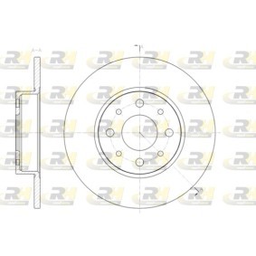 Bremsscheibe 61390.00 von ROADHOUSE günstig für 36,42 € online kaufen