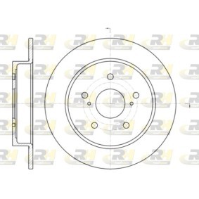 Bremsscheibe 61425.00 von ROADHOUSE günstig für 47,89 € online kaufen
