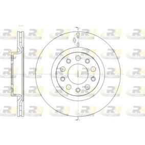 Bremsscheibe 61428.10 von ROADHOUSE günstig für 66,19 € online kaufen