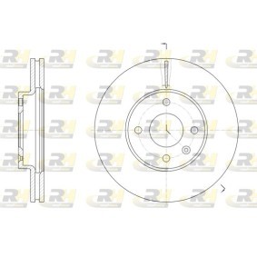 Bremsscheibe für CHEVROLET von ROADHOUSE
