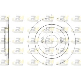 Bremsscheibe 61506.00 von ROADHOUSE günstig für 82,71 € online kaufen