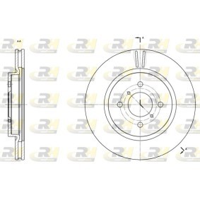 Bremsscheibe 61538.10 von ROADHOUSE günstig für 43,27 € online kaufen