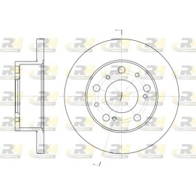 Bremsscheibe 6169.00 von ROADHOUSE günstig für 35,46 € online kaufen