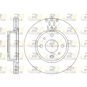 Bremsscheibe 6186.10 von ROADHOUSE günstig für 40,53 € online kaufen