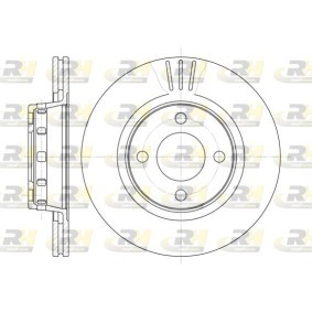 Bremsscheibe für AUDI von ROADHOUSE