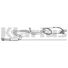 Compre Panela de escape de VEGAZ online para BLUEBIRD Hatchback (T72, T12) a preços moderados